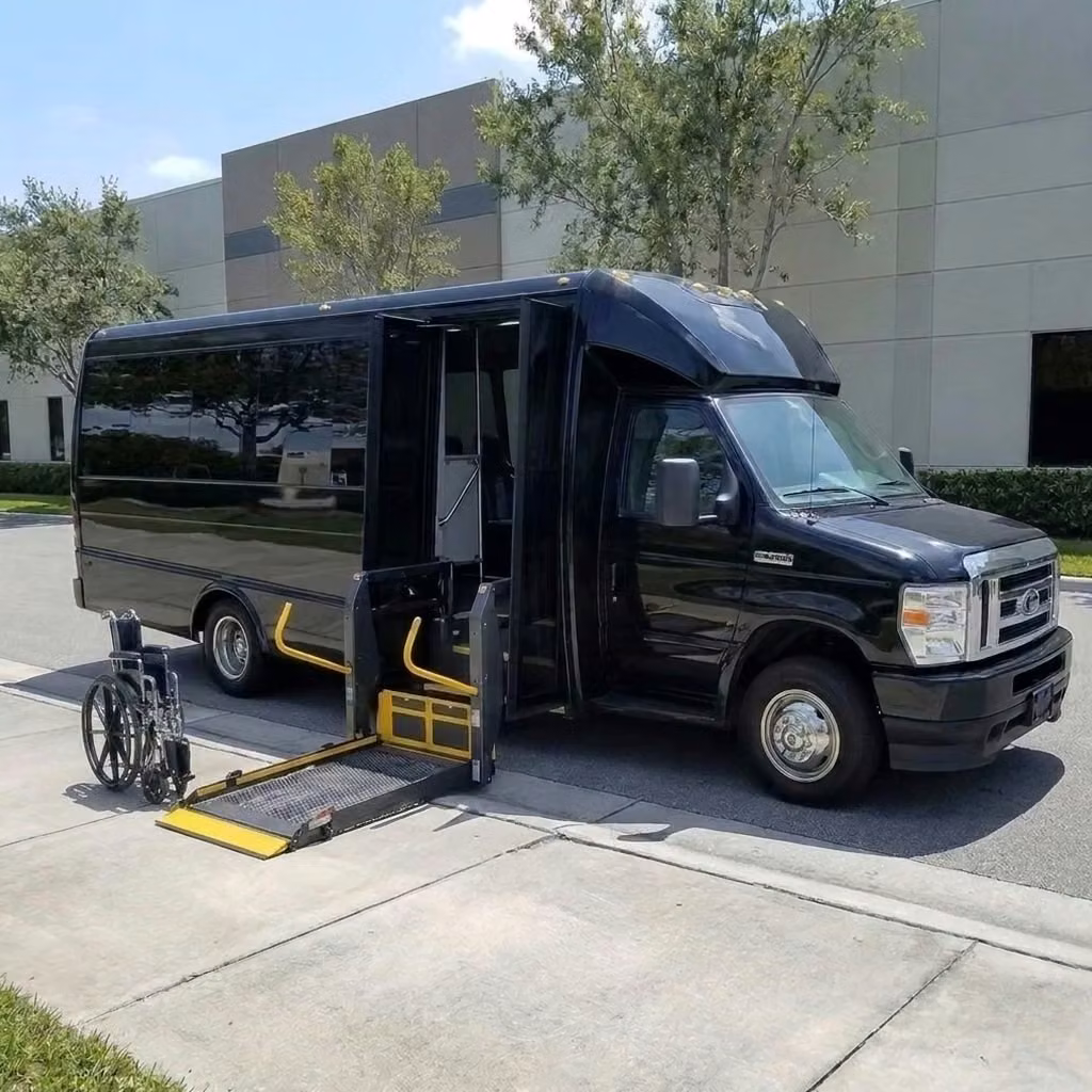 dana point 18 passenger minibus wheelchair lift