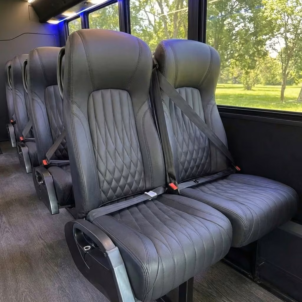 dana point 20 passenger minibus high back seats
