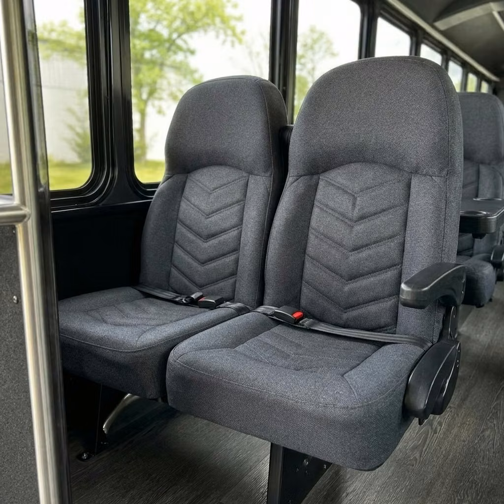 dana point 25 passenger minibus high back seats