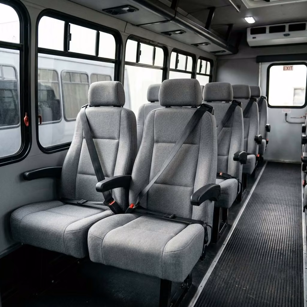 dana point 35 passenger minibus reclining seats