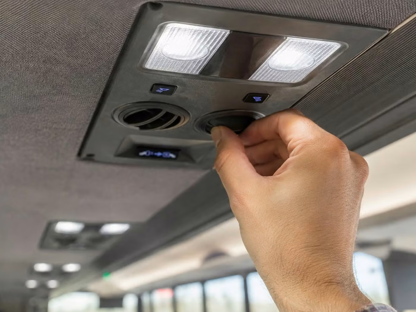 dana point charter bus climate control