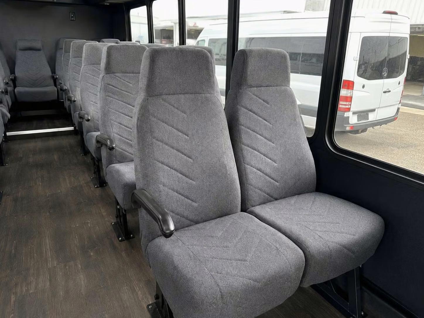 18 passenger minibus inside
